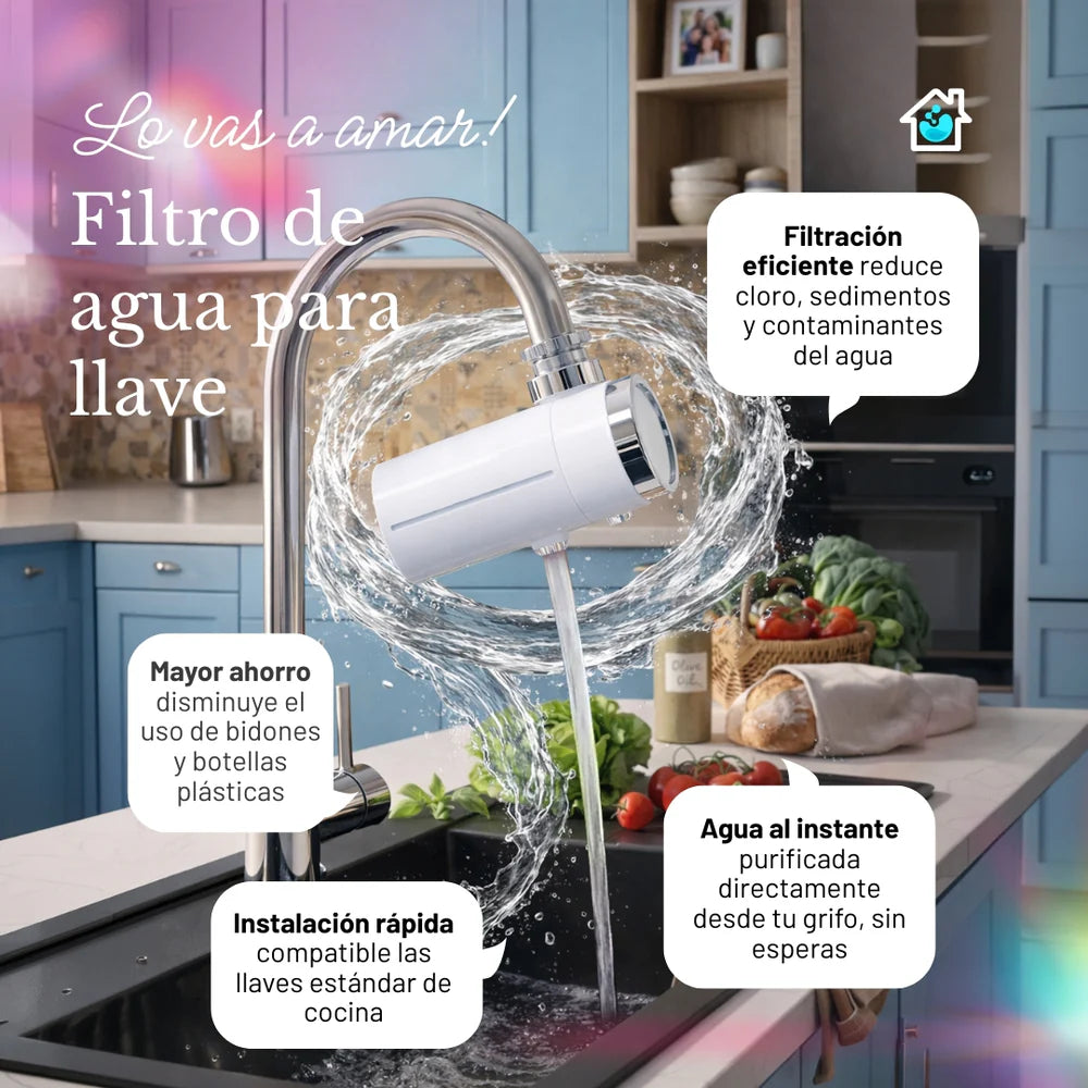 AguaPura® - Purificador de Agua para Llave