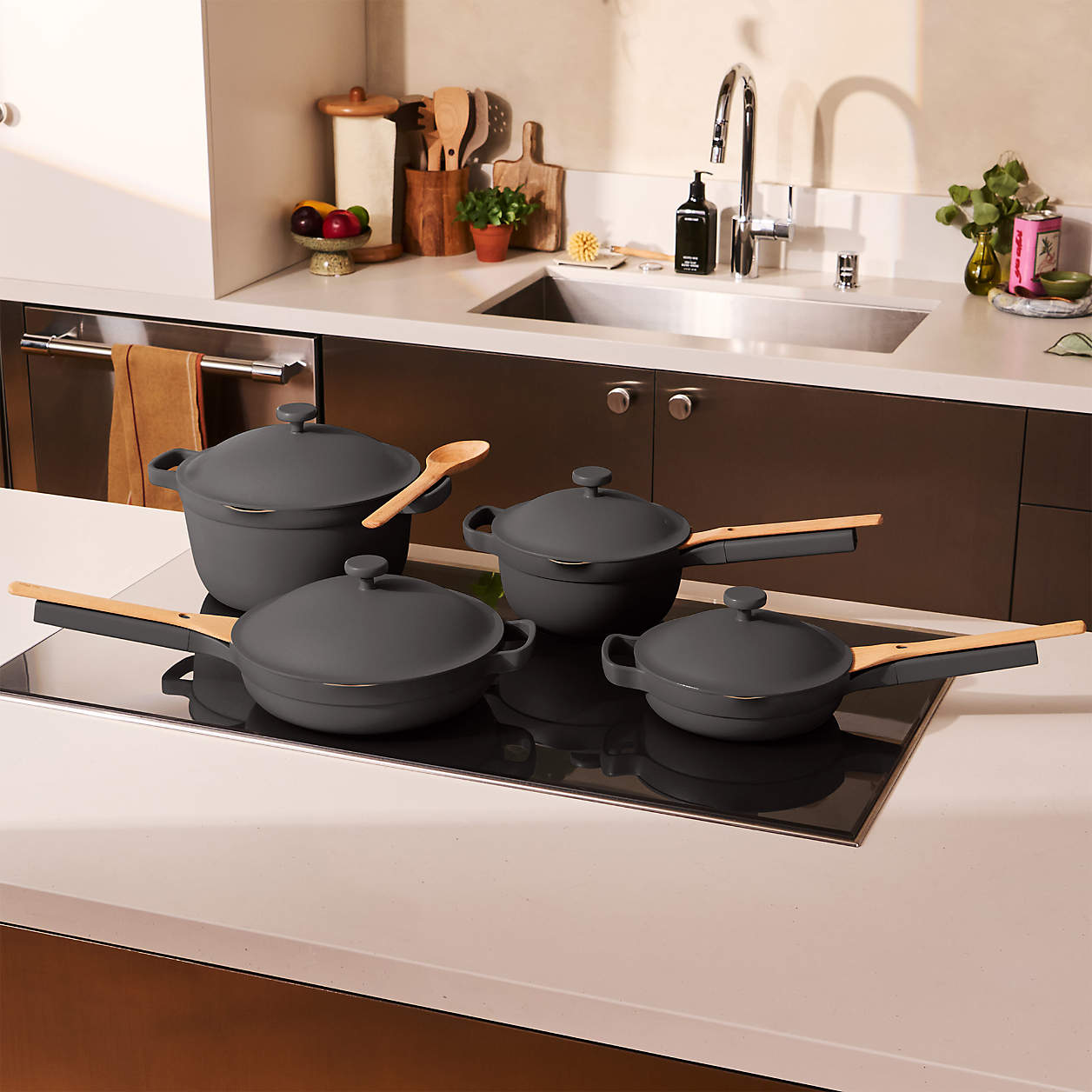 ChefExpress® - Batería de Cocina de Cerámica (13 piezas)