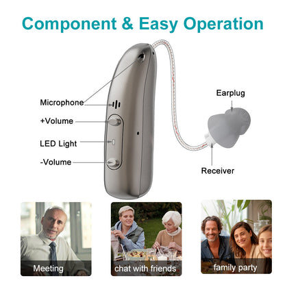 ClariSon® - Self-Adjusting Bluetooth Hearing Earbuds