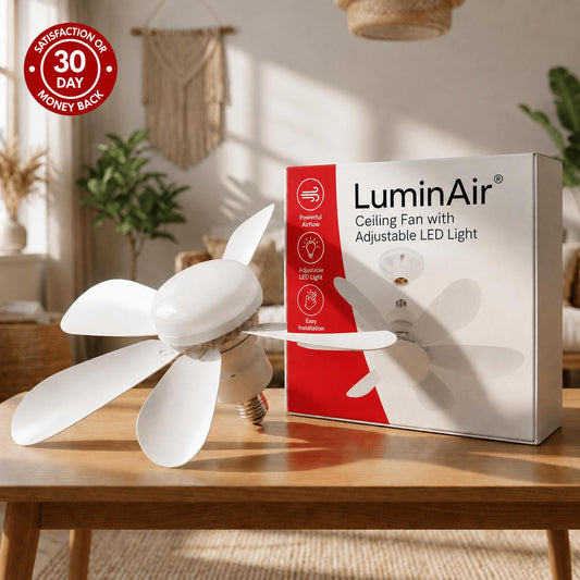 LuminAir® - Ceiling Fan with Adjustable LED Light