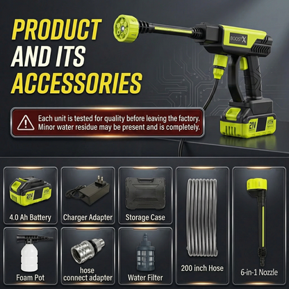BoostX® Pro - Cordless High-Pressure Washer
