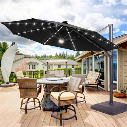Parasoléa® - Adjustable Solar LED Parasol